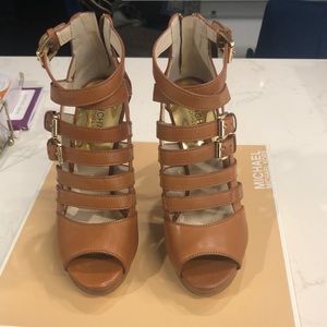 Michael Kors “Sandra” platform heels